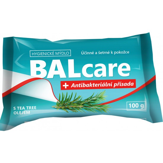 TM Balcare Tea tree antibakt mýdlo 100g | Toaletní mycí prostředky - Tuhá mýdla TM Balcare Tea tree antibakt mýdlo 100g | Toaletní mycí prostředky - Tuhá mýdla